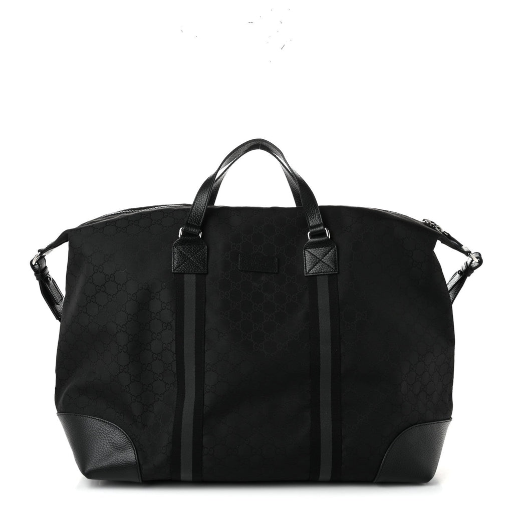 Nylon Monogram XL Duffle Bag Black
