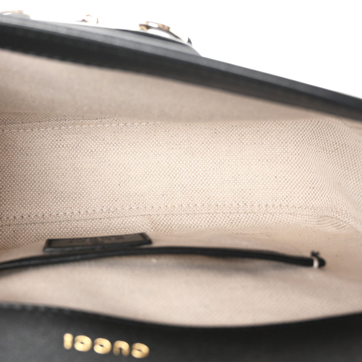 Arabella Calfskin Horsebit 1955 Shoulder Bag Black