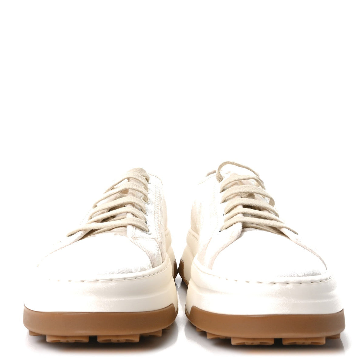 GG Monogram Mens 1977 Tennis Platform 52mm Sneakers 11 Great White Mystic White