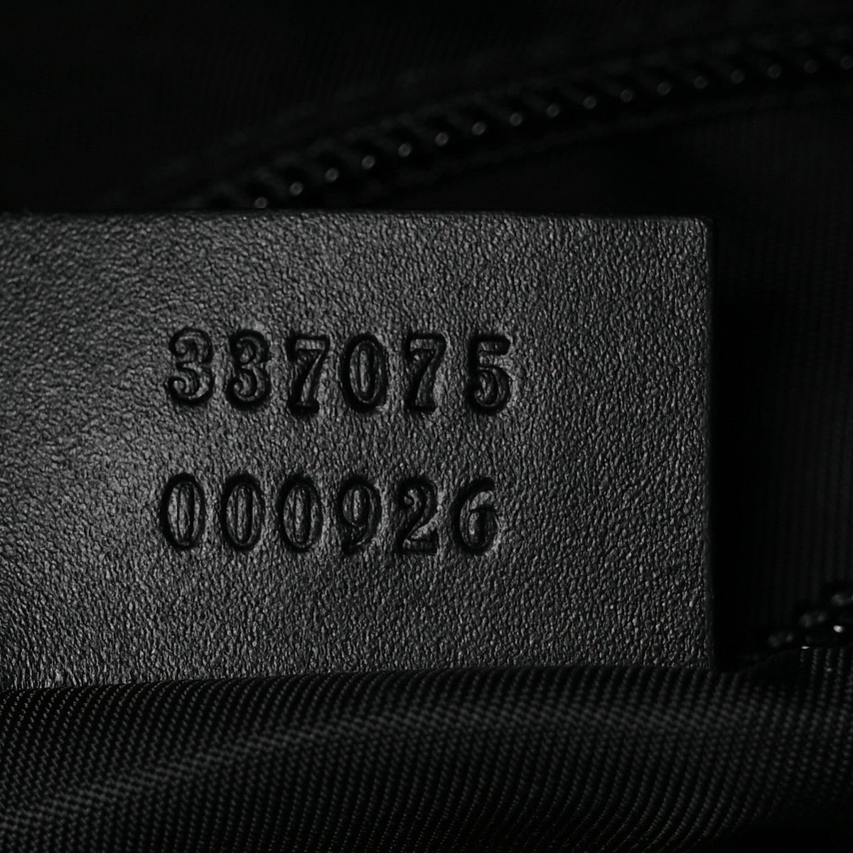 Techno Canvas Web Single Buckle Backpack Black