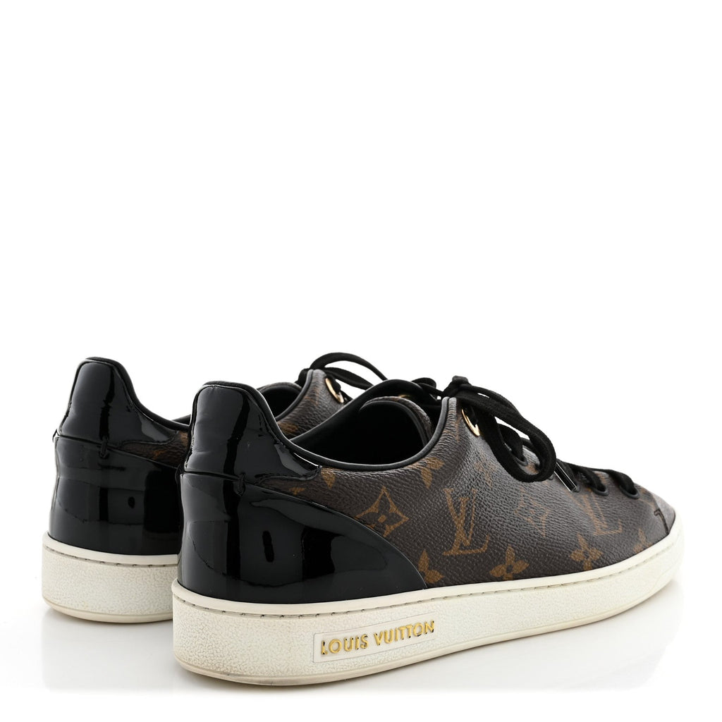 Patent Monogram Frontrow Sneakers 37