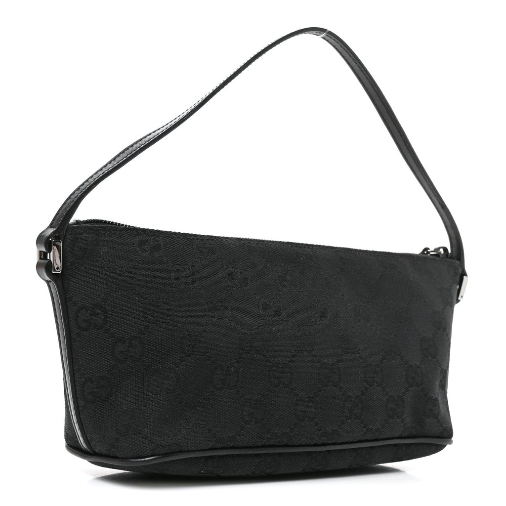 Monogram Boat Pochette Black