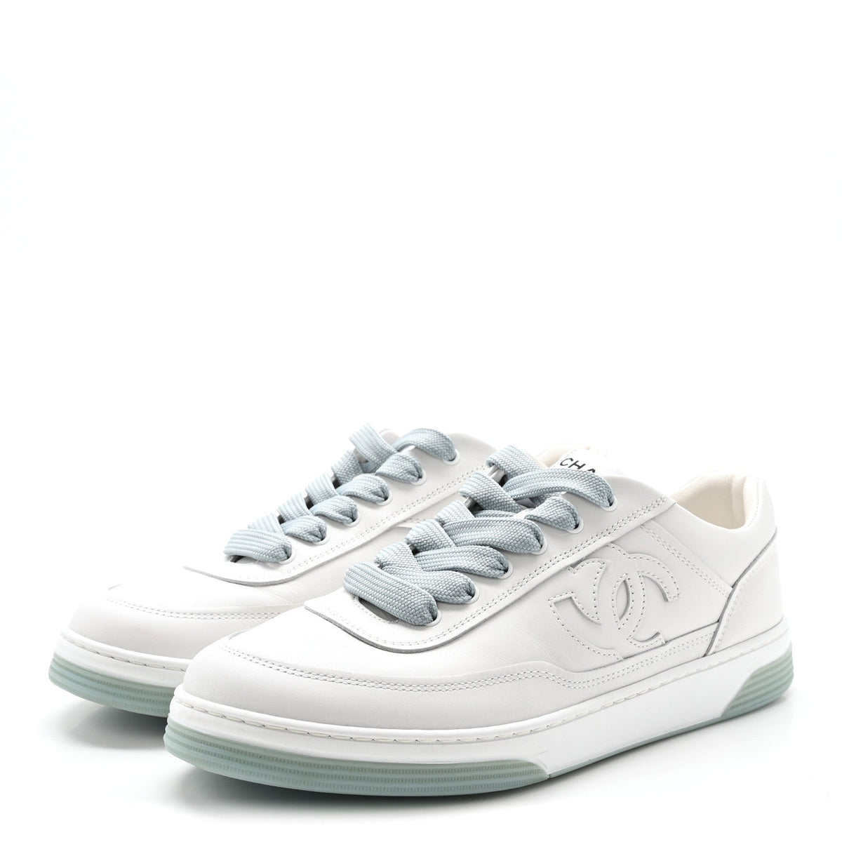 Kidskin Womens CC Sneakers 38.5 White