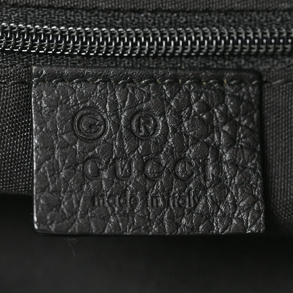 Monogram Medium Abbey Pocket Hobo Tote Black
