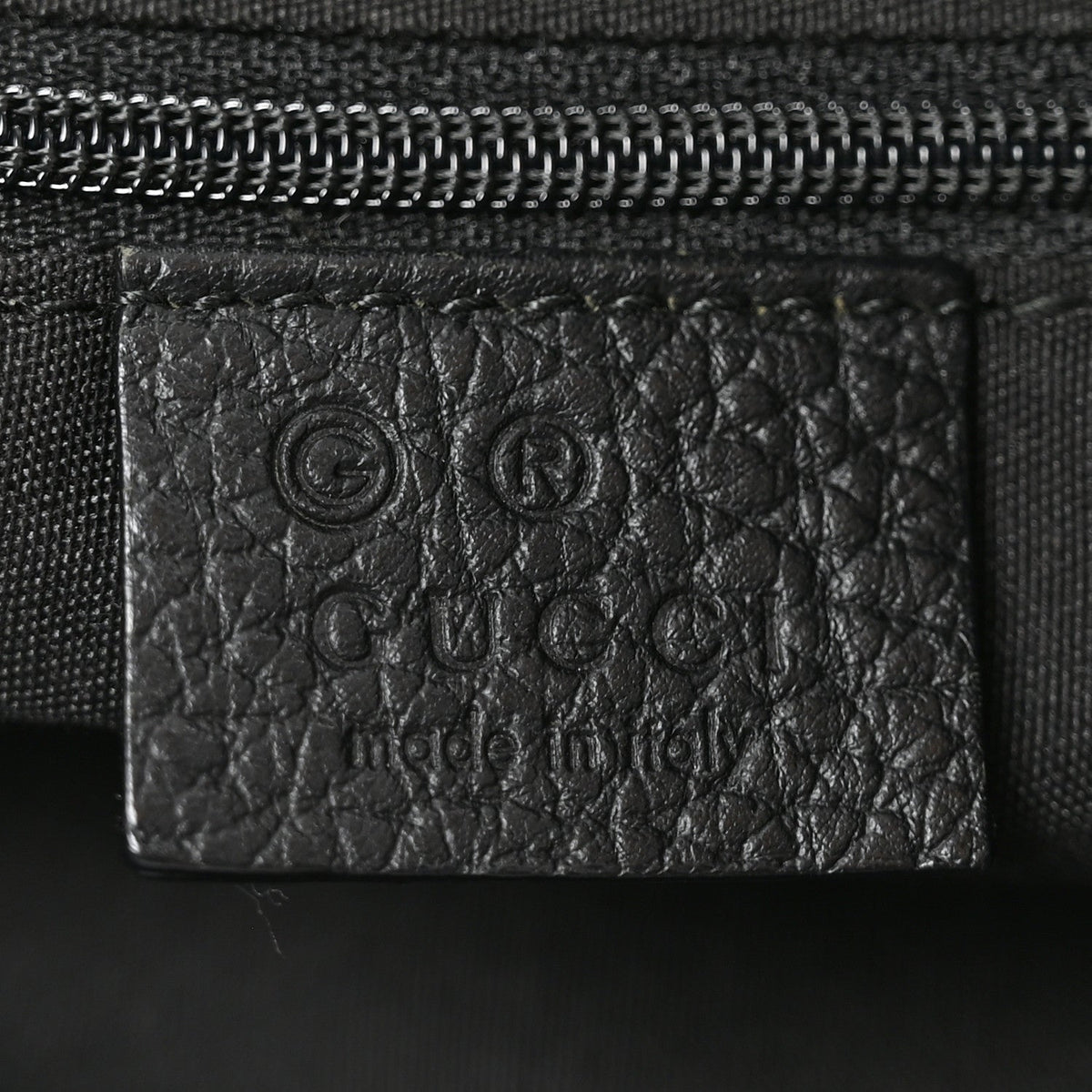 Monogram Medium Abbey Pocket Hobo Tote Black