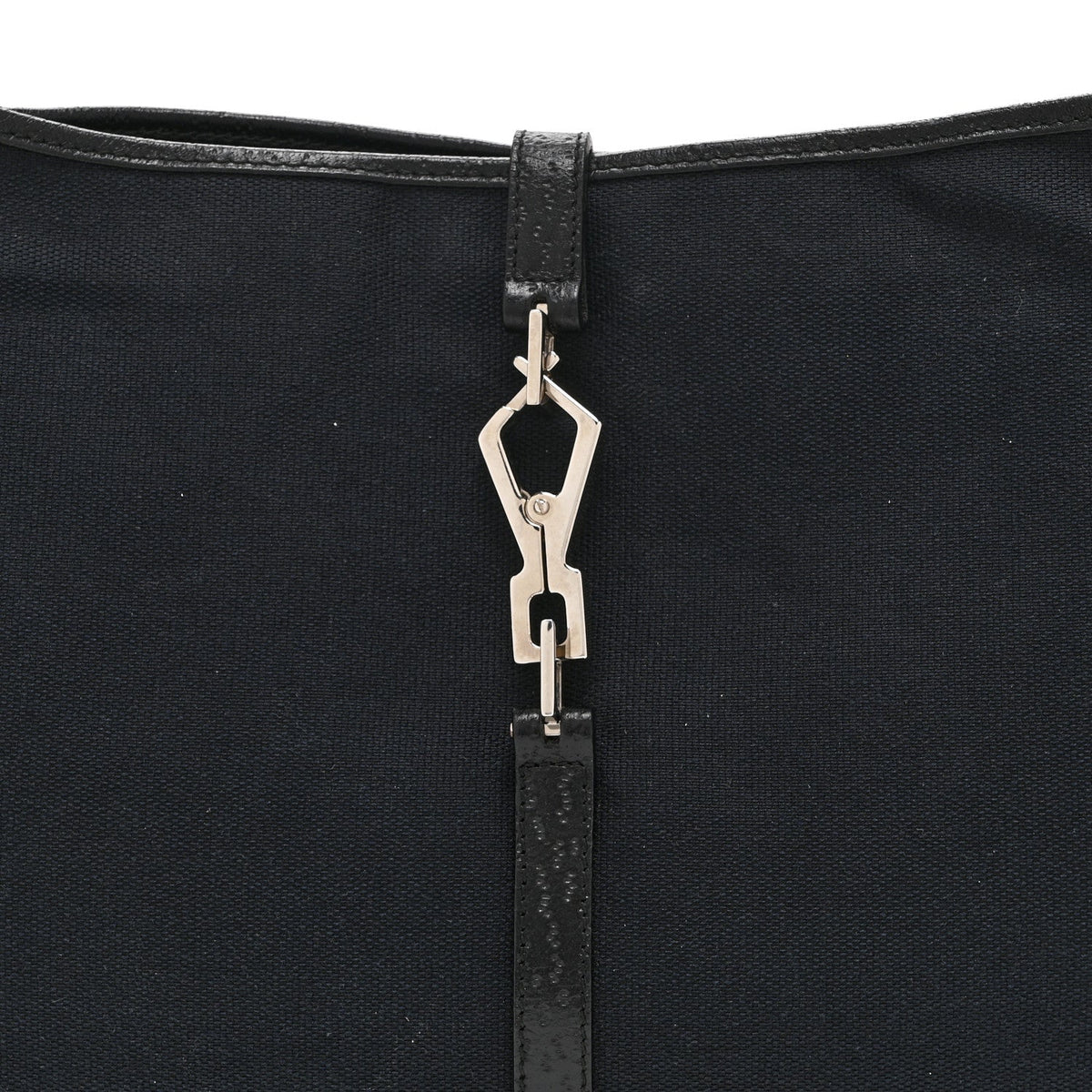 Canvas Small Jackie O Hobo Black