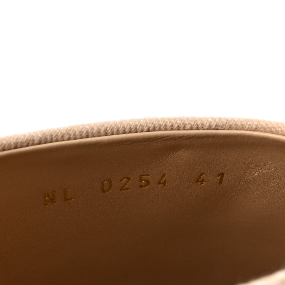 Monogram Denim Aspen Platform Clog Mules 41 Beige