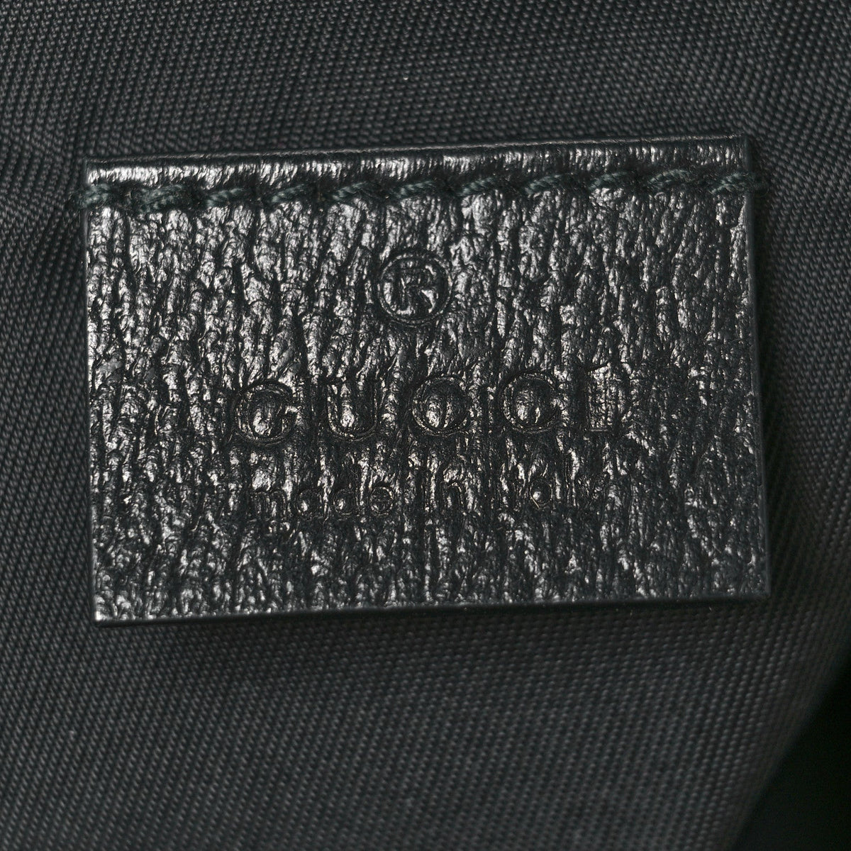Nylon Retro Patch Convertible Belt Bag Black