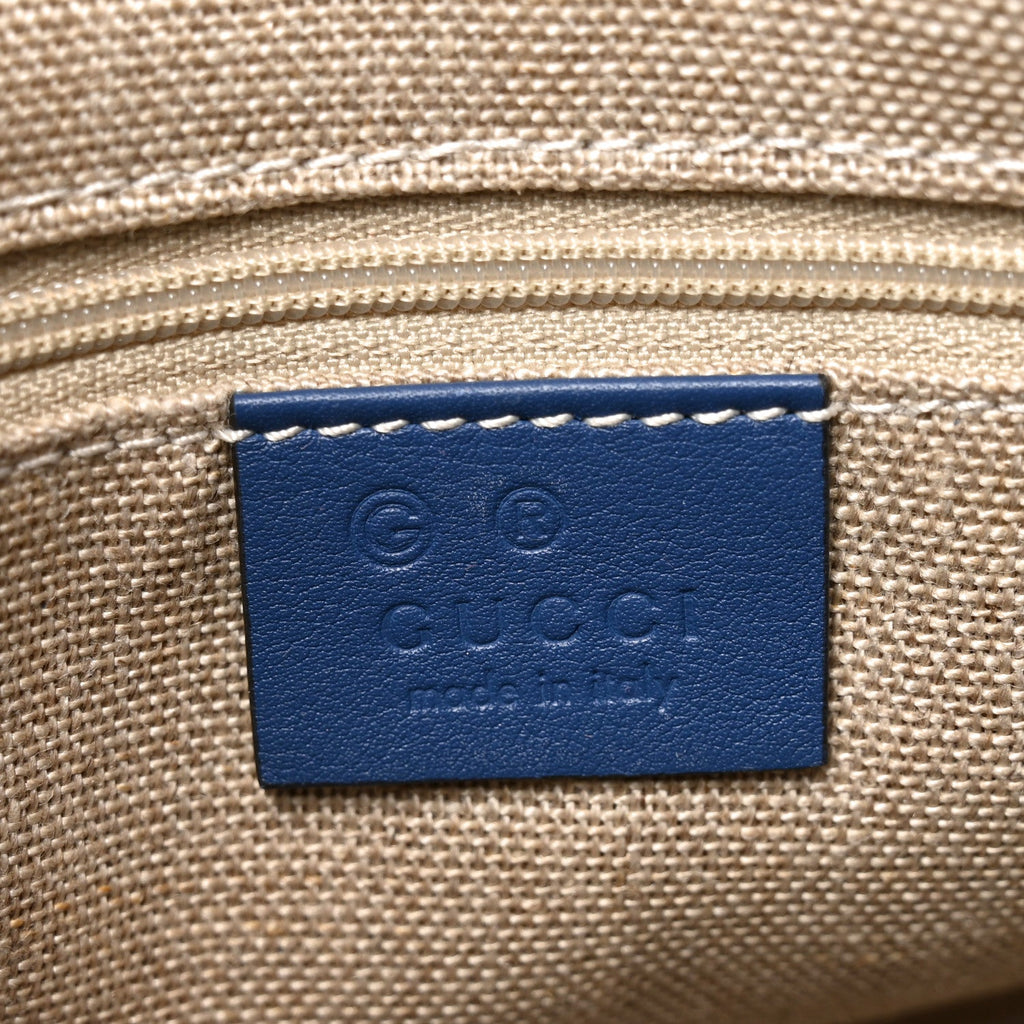 Microguccissima Small Bree Tote Caspian