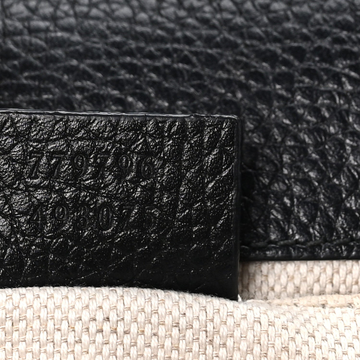 Calfskin Small GG Marmont Top Handle Bag Black
