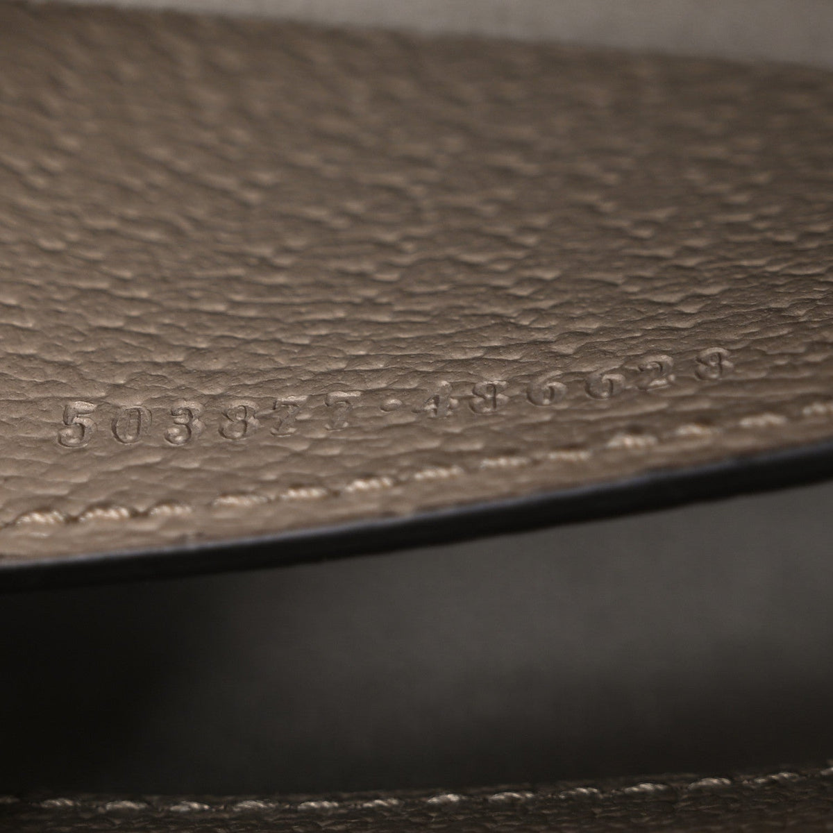 GG Supreme Monogram Textured Dollar Calfskin Web Small Ophidia Chain Shoulder Bag Beige Mystic White Oatmeal
