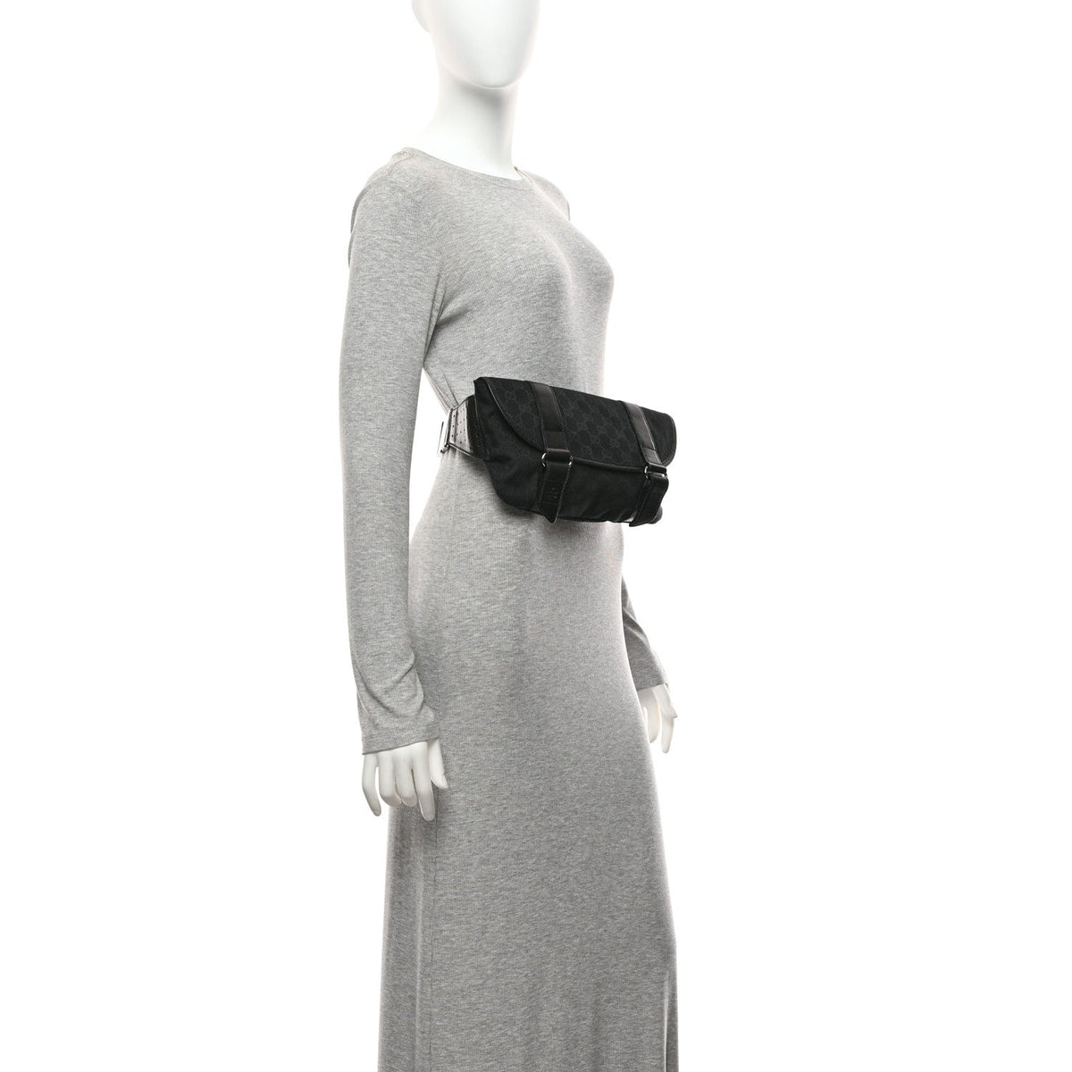 Monogram Waist Belt Bag Black