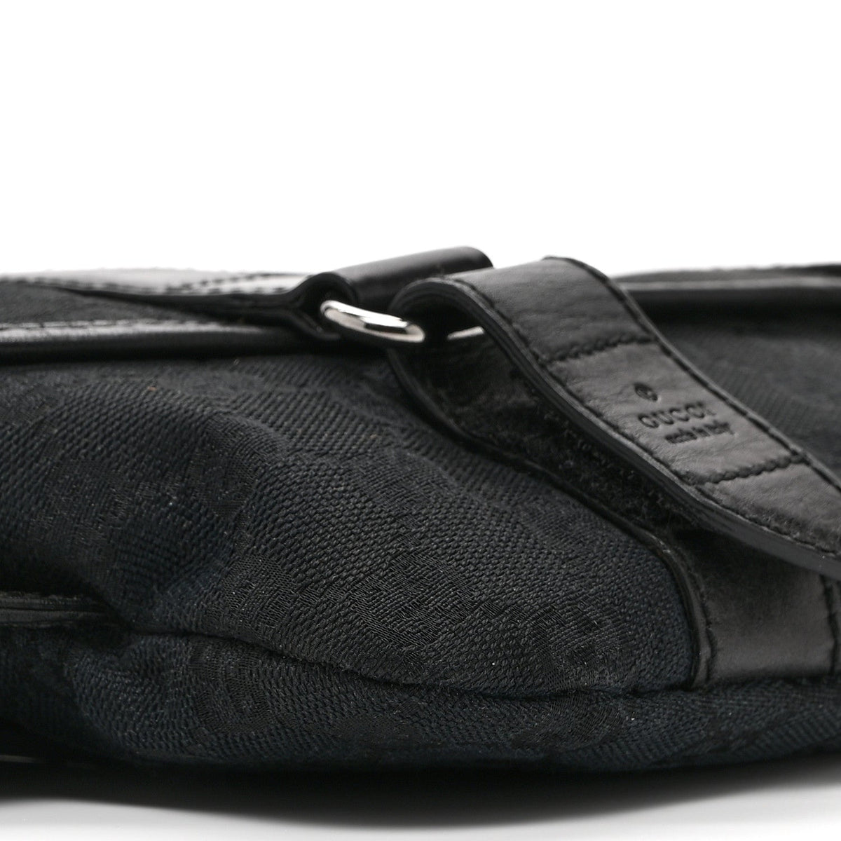 Monogram Waist Belt Bag Black