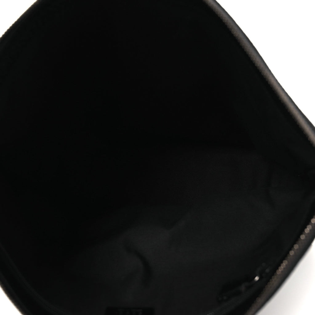 Monogram Flat Messenger Bag Black