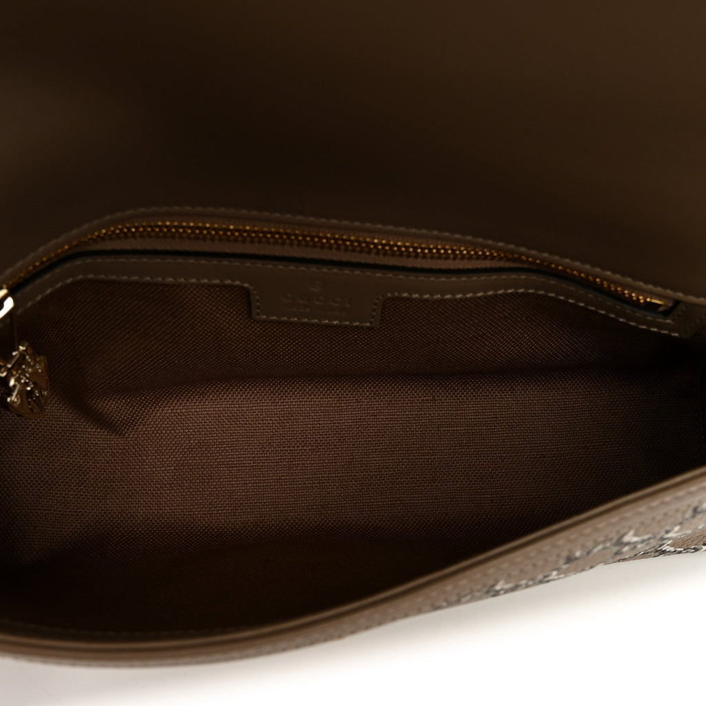 GG Shadow Monogram Small Luce Shoulder Bag Beige