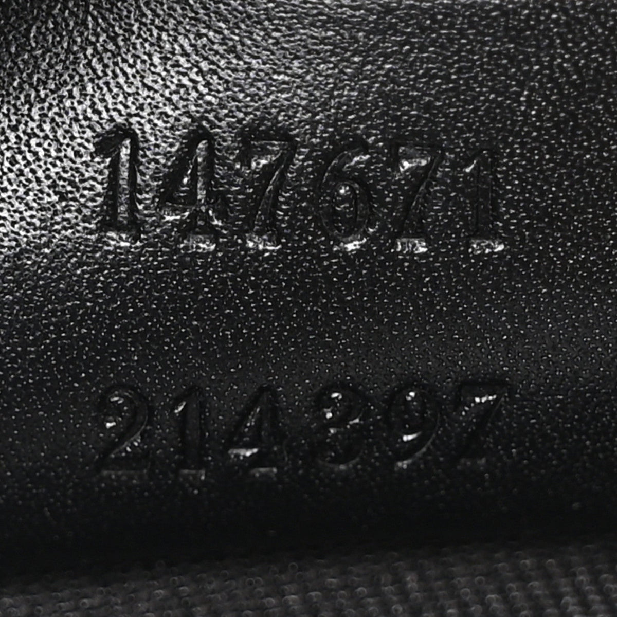 Monogram Small Perforated Messenger Black