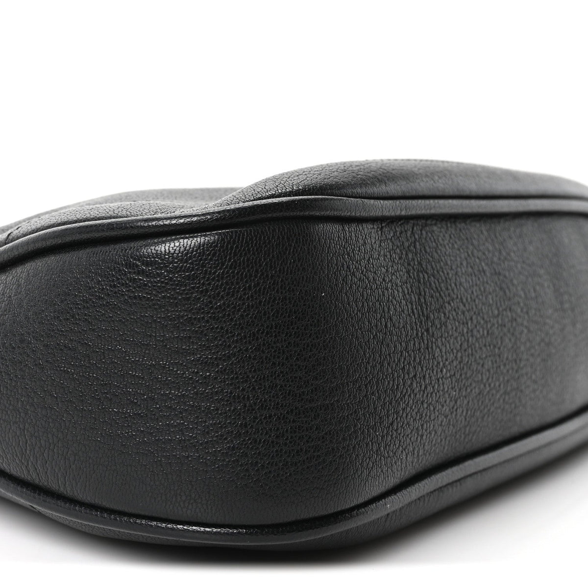 Goatskin Small Aphrodite Shoulder Bag Black