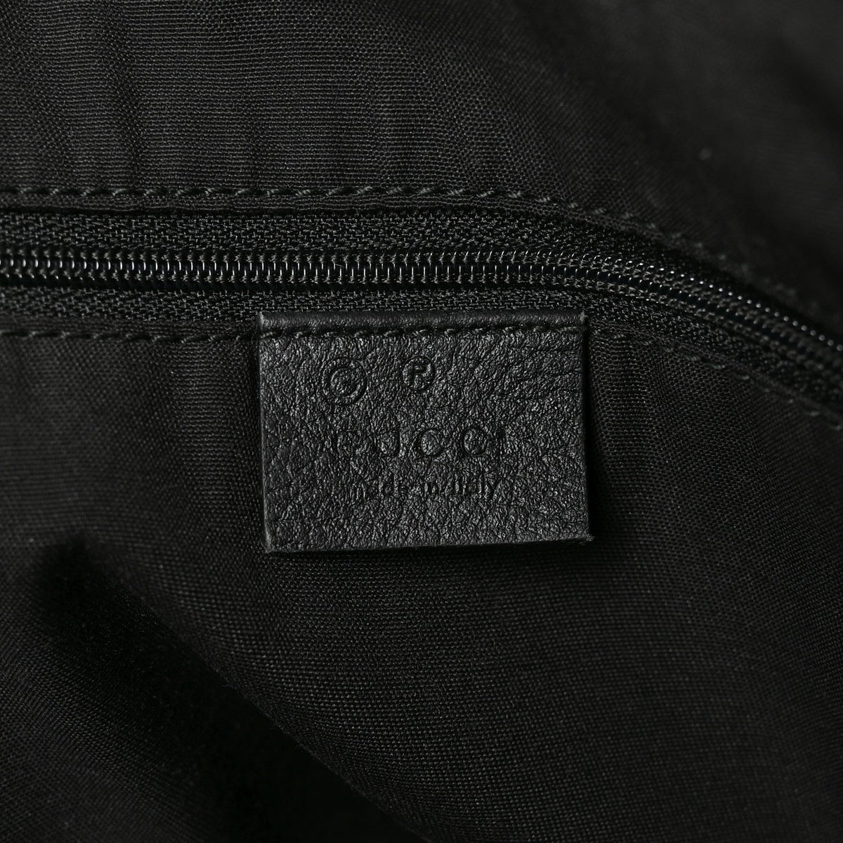 Monogram Denim Medium Abbey Shoulder Bag Black
