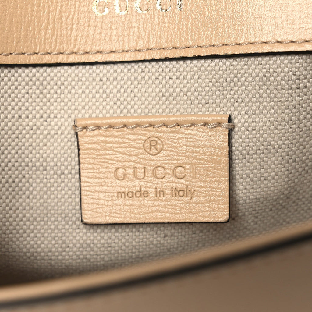 Azalea Calfskin Web Mini Horsebit 1955 Shoulder Bag Bubble Tea