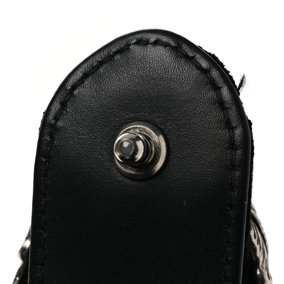 Velvet GG Monogram Small Dionysus Shoulder Bag Black