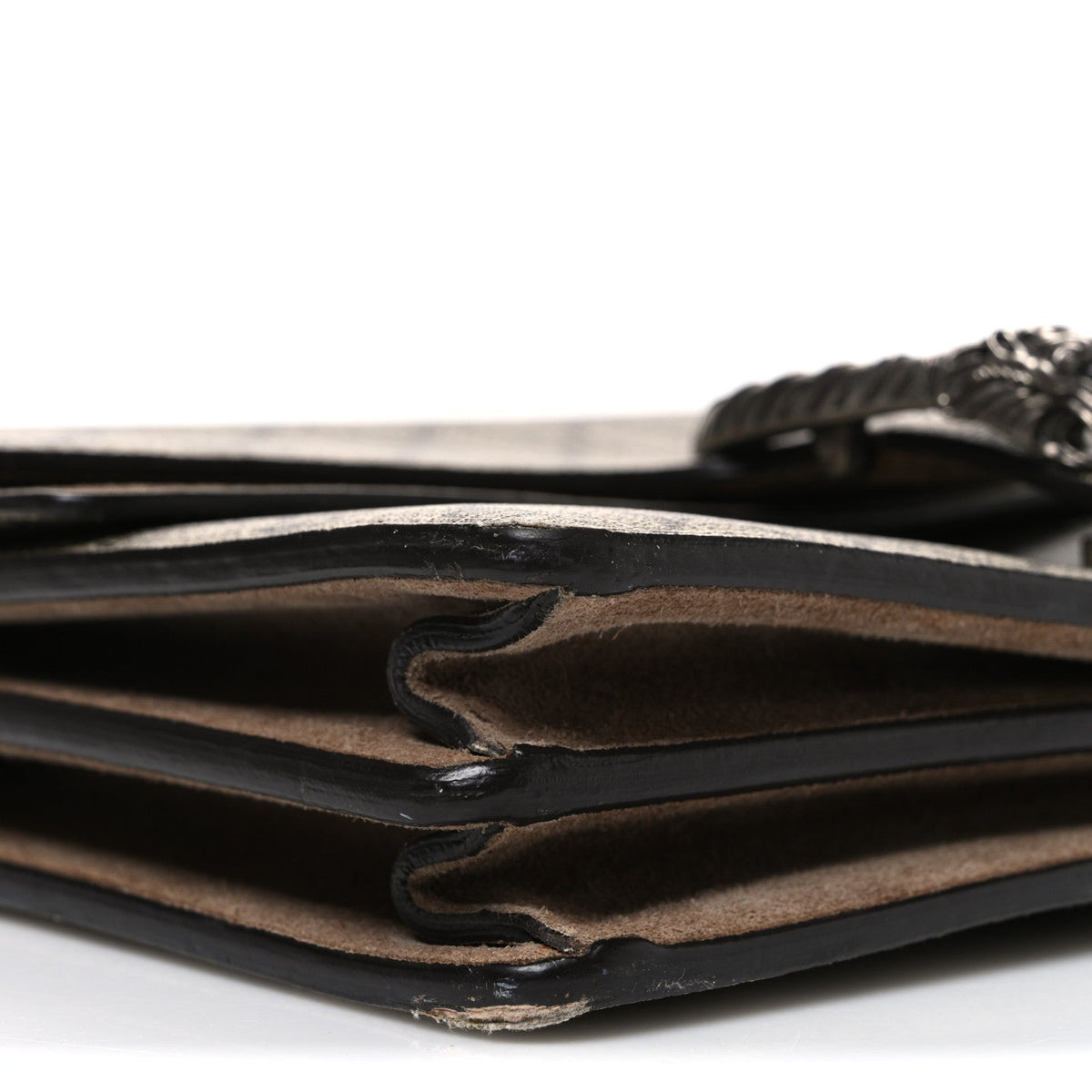 GG Supreme Monogram Small Dionysus Shoulder Bag Taupe
