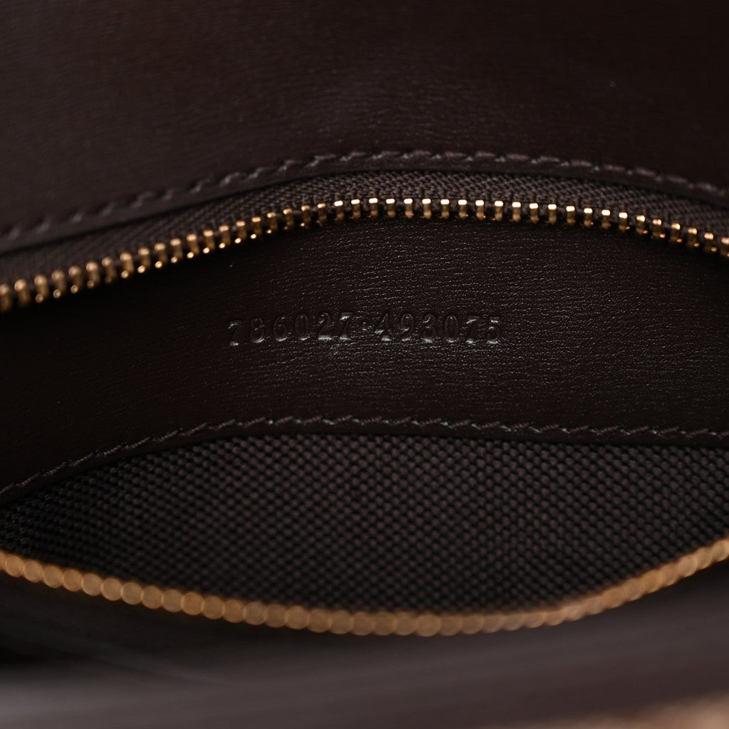 GG Monogram Small Luce Shoulder Bag Beige Ebony