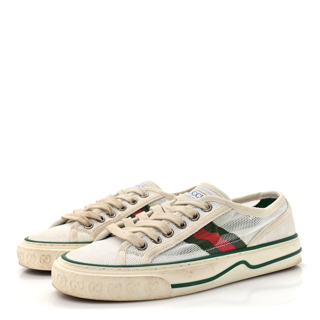 Mesh Web Womens 1977 Tennis Sneakers 35 Great 35.5 White Mystic White
