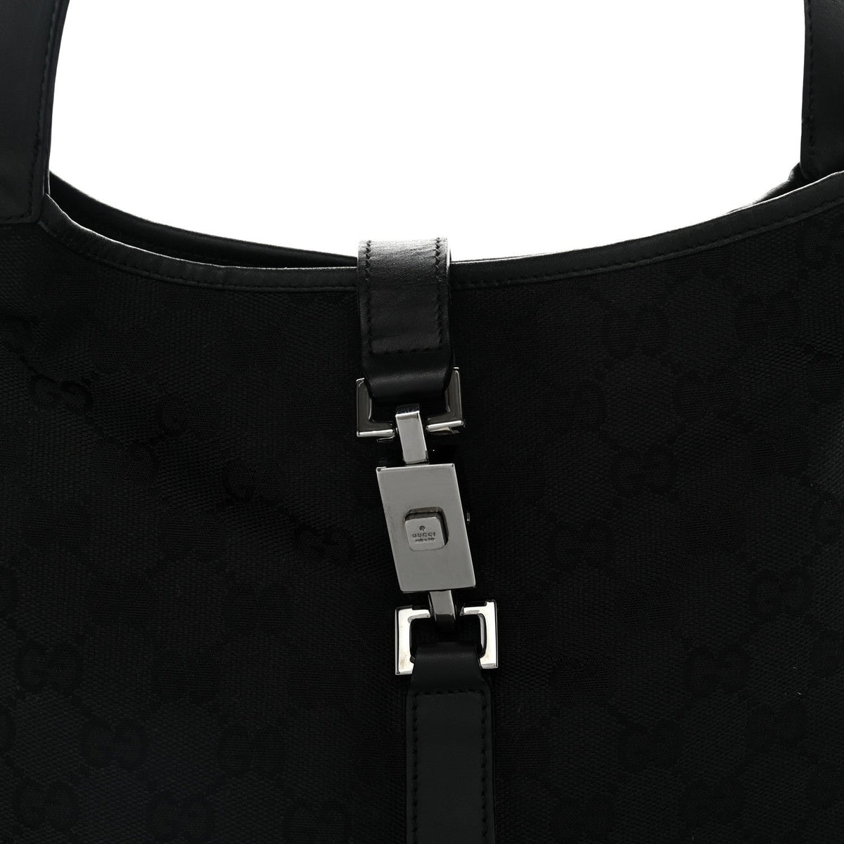 Monogram Small Jackie O Hobo Black