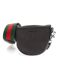 Pebbled Calfskin Mini B Shoudler Bag Brown