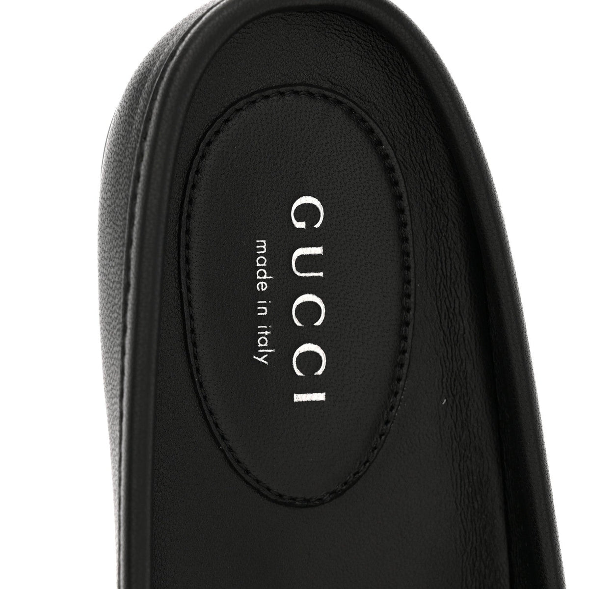 Calfskin Horsebit Ballet Mules 37 Black