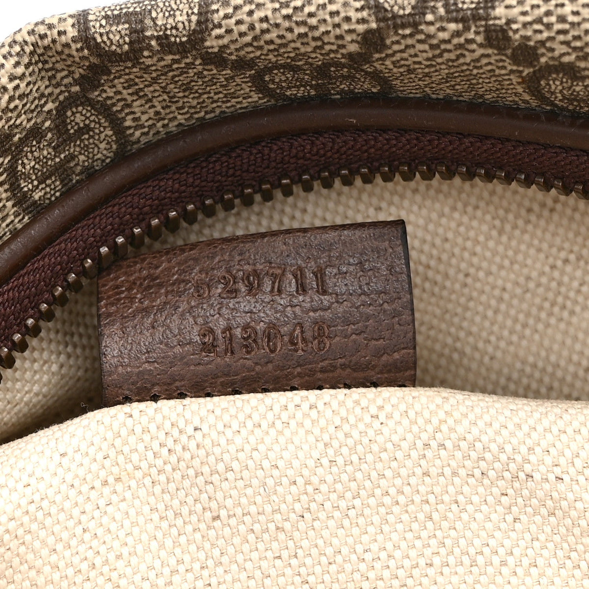 GG Supreme Monogram Courrier Belt Bag Beige New Acero