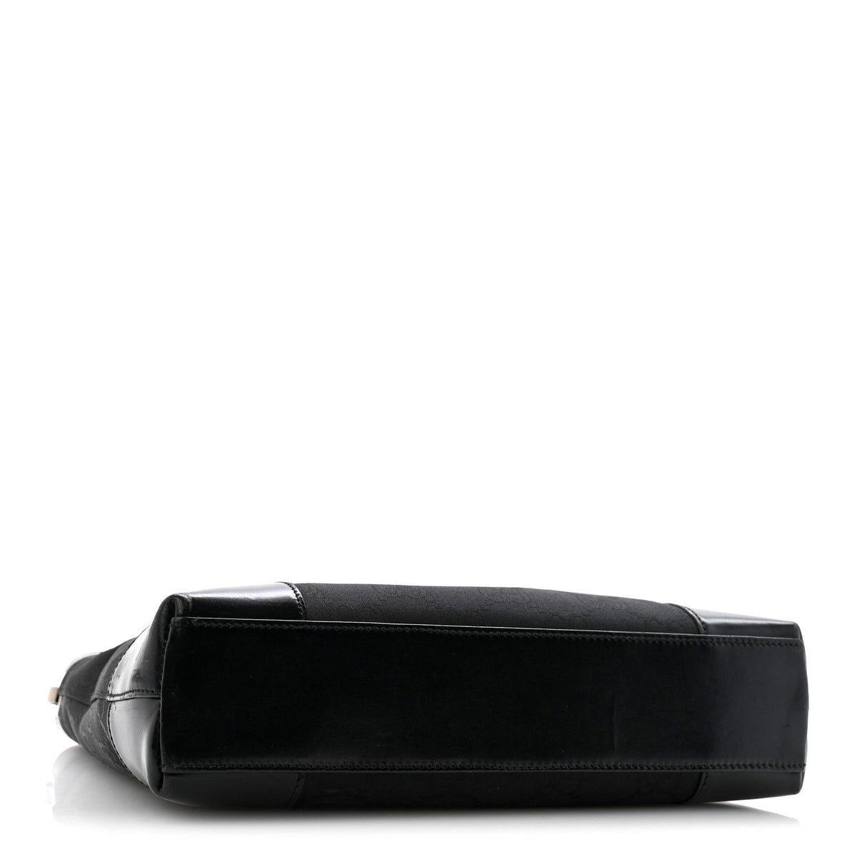 Nylon Monogram Tote Bag Black
