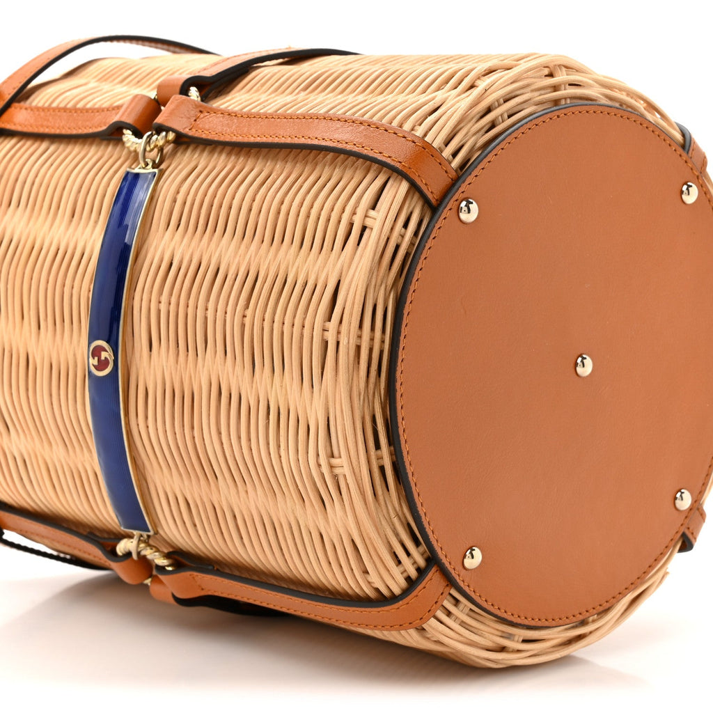 Wicker Bucket Bag Natural