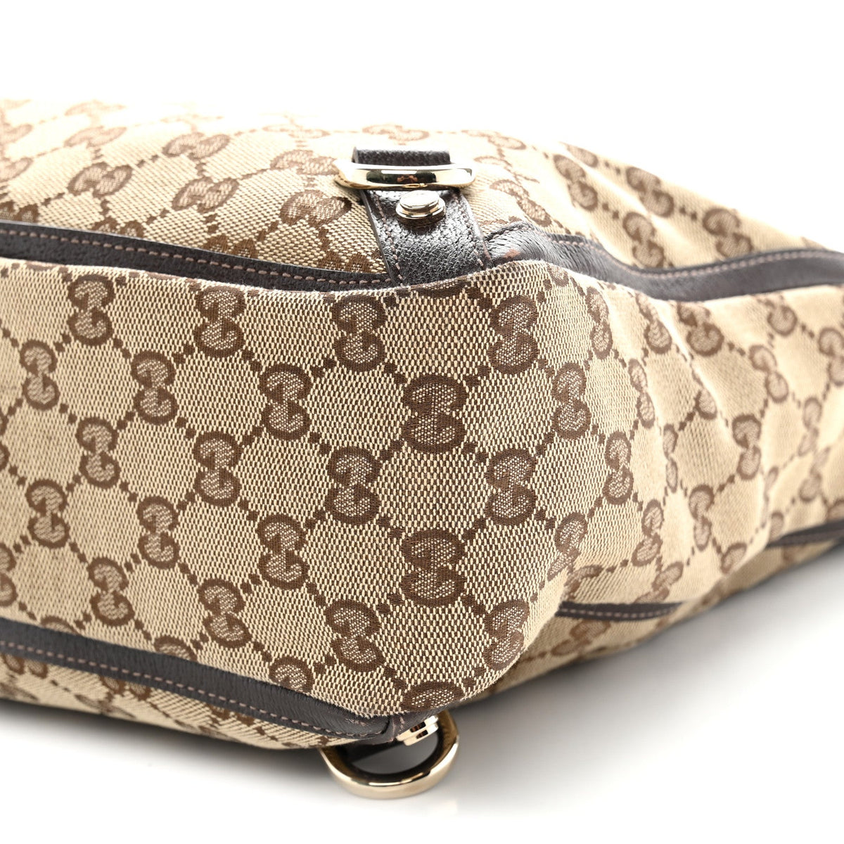 Monogram Medium Abbey Tote  Brown