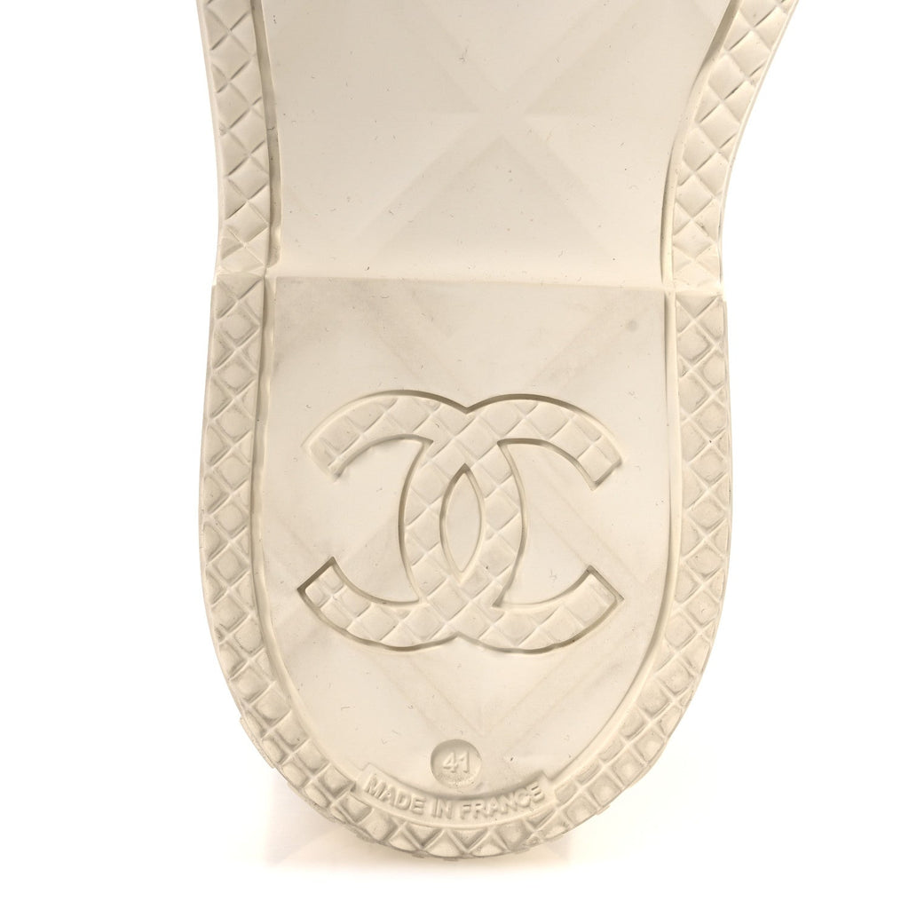 Caoutchouk CC High Boots 41 Black White