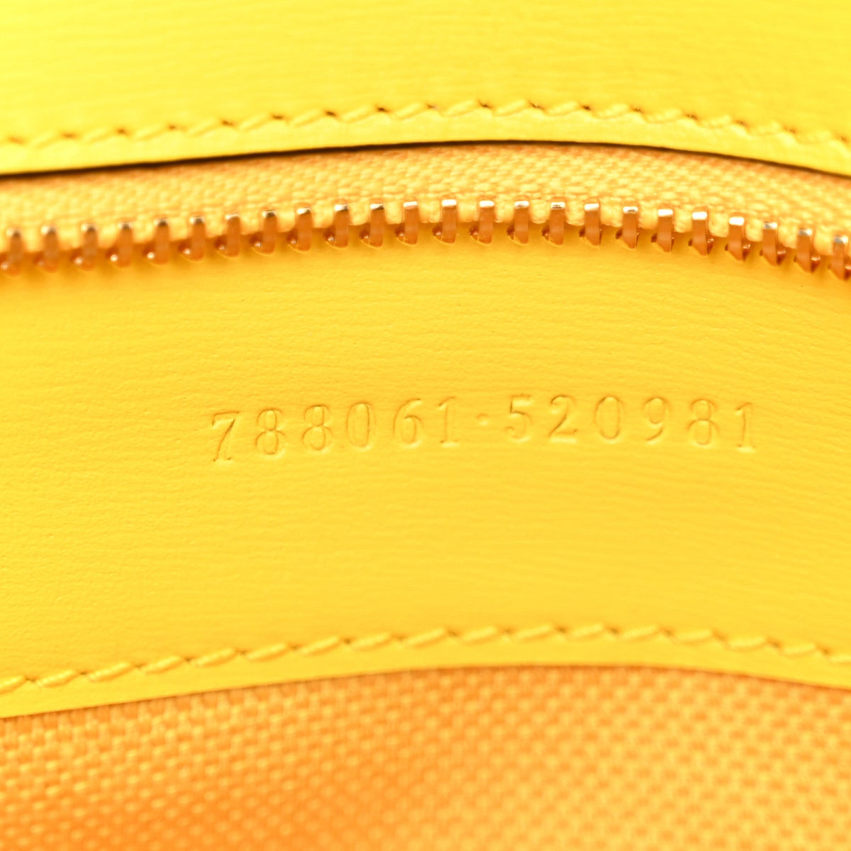 GG Monogram Textured Dollar Calfskin Small Luce Shoulder Bag Yellow