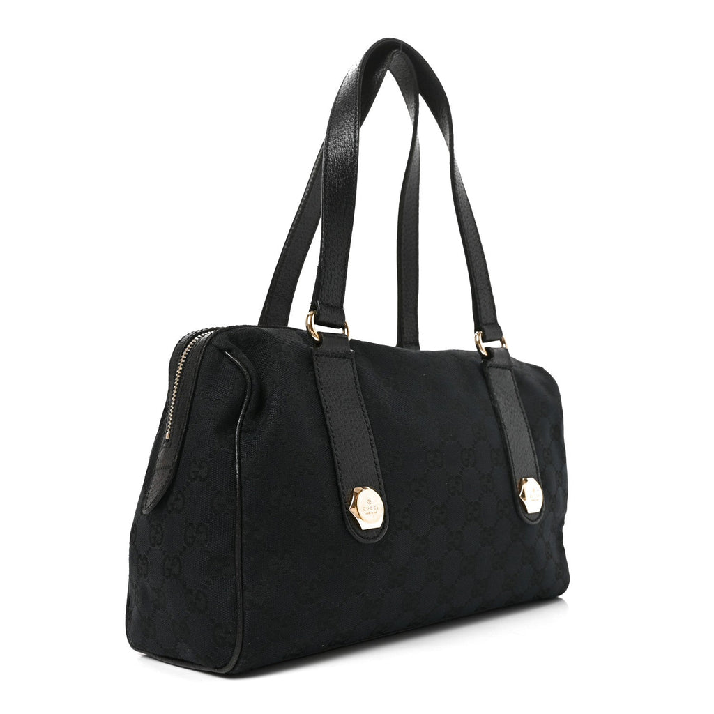 Monogram Small Charmy Boston Black