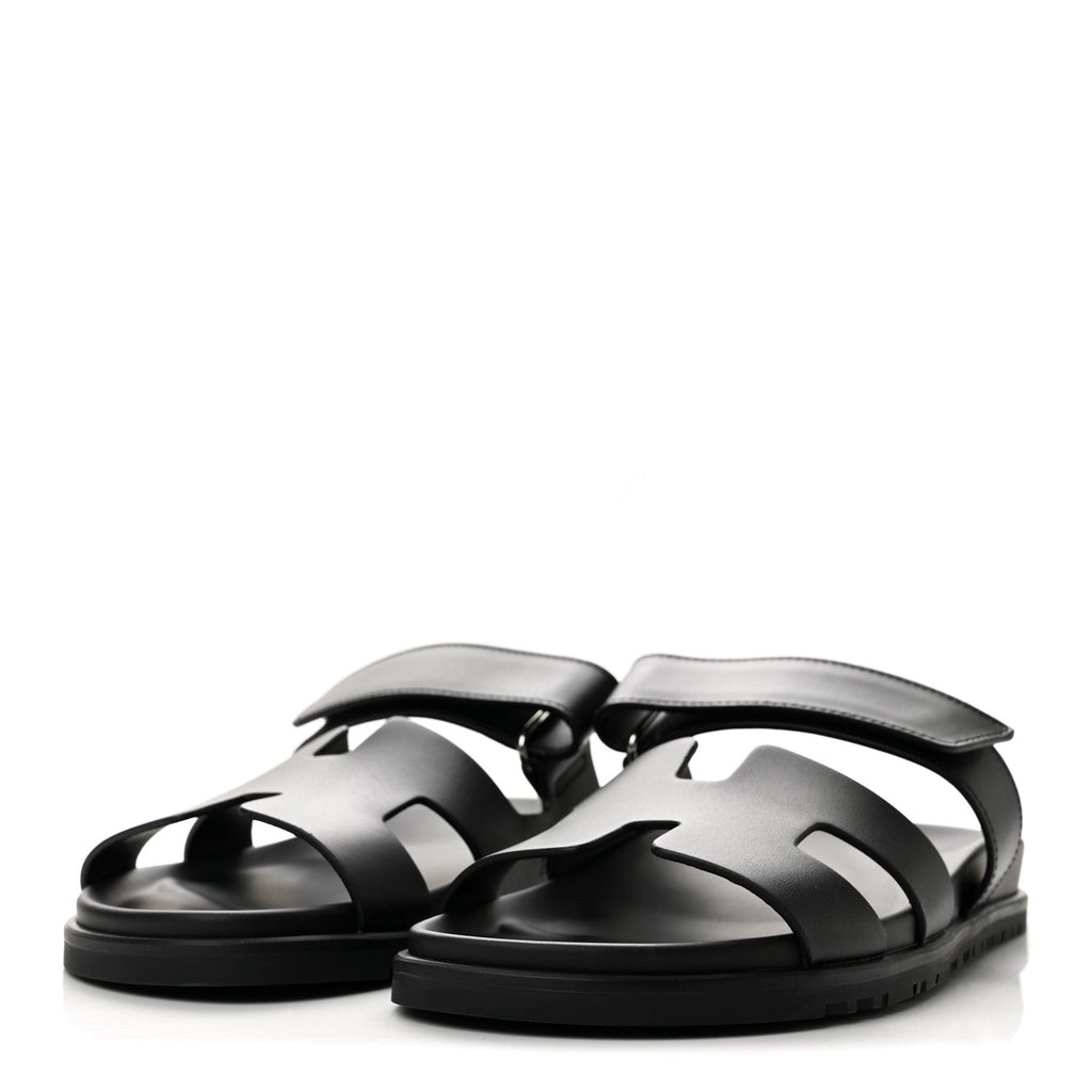 Calfskin Womens Chypre Sandals 40 Black