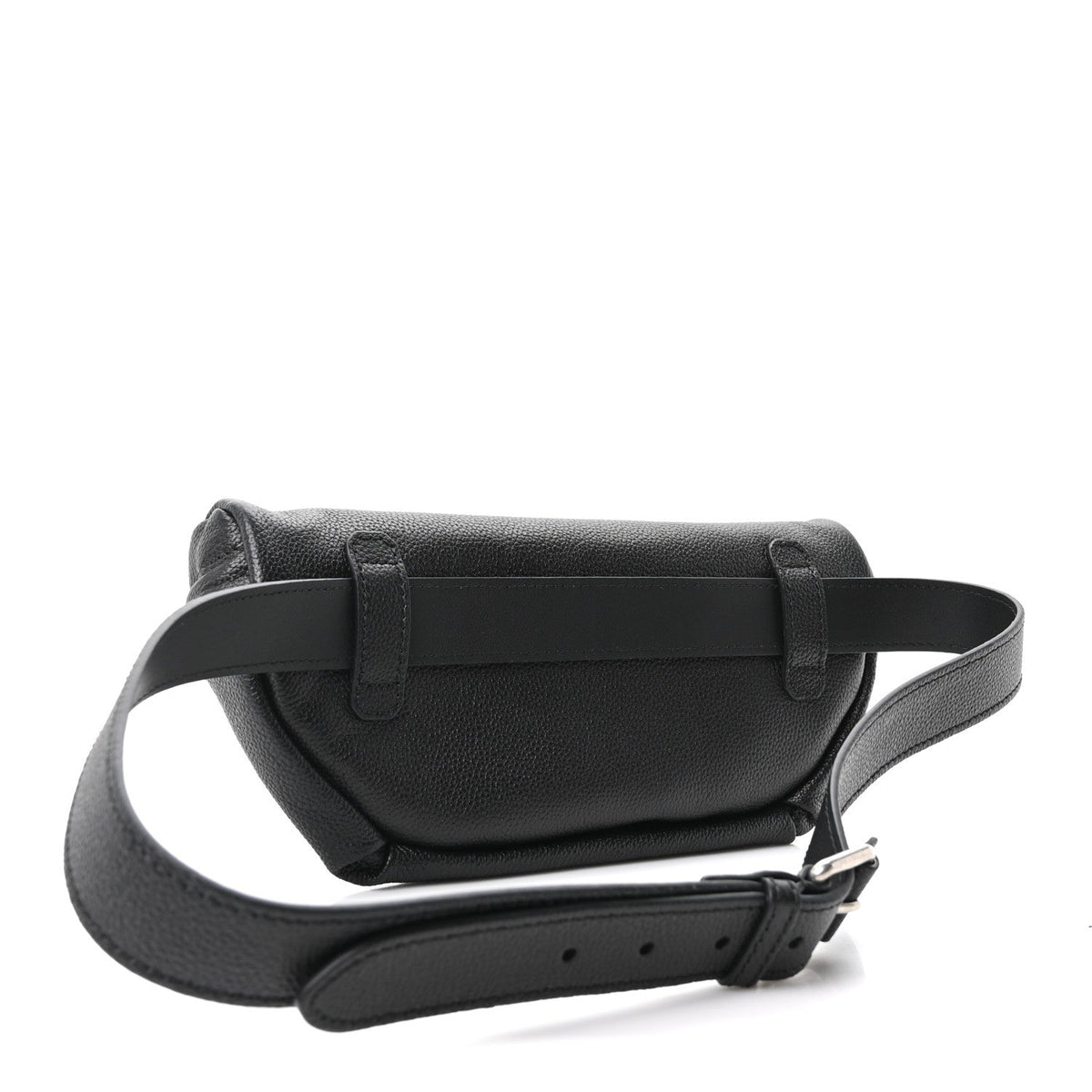 Grained Calfskin GG Supreme Logo Belt Bag 100 40 Black