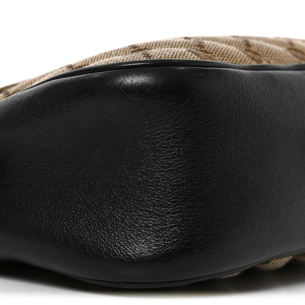 Monogram Matelasse Diagonal Small GG Marmont Chain Shoulder Bag Beige Black