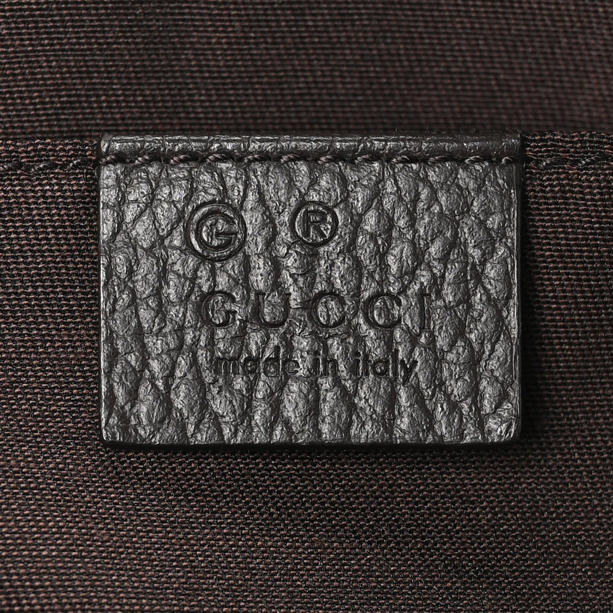 Monogram Belt Bag Dark Brown