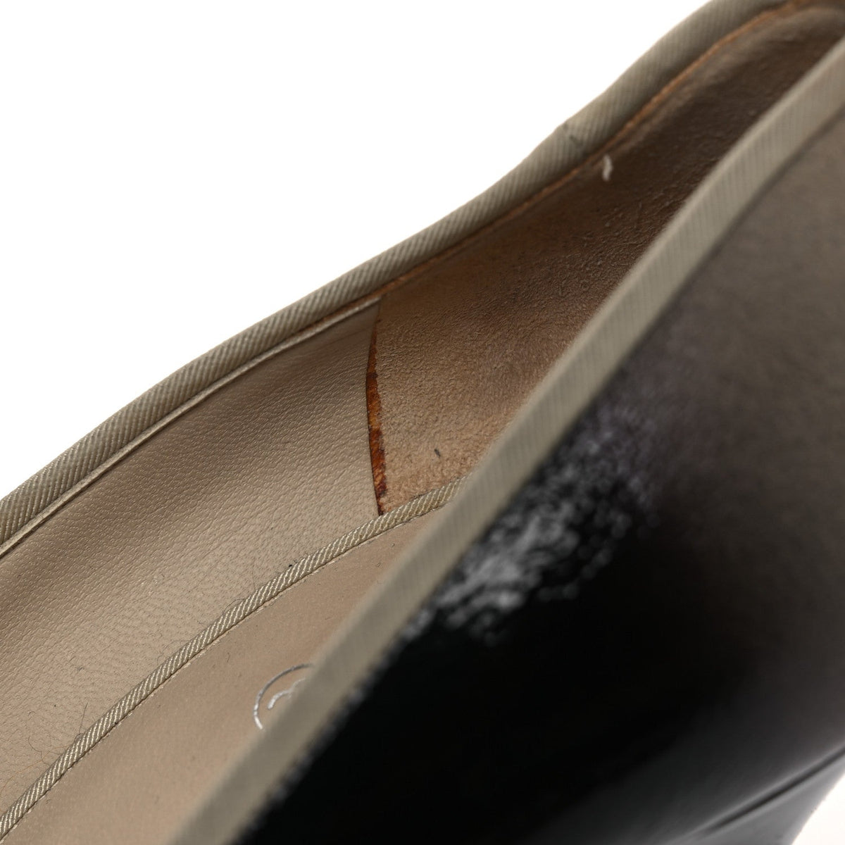 Patent Ombre Pumps 40 Beige Black