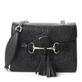 Guccissima Mini Emily Shoulder Bag Black
