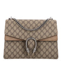 GG Supreme Monogram Medium Dionysus Shoulder Bag Taupe