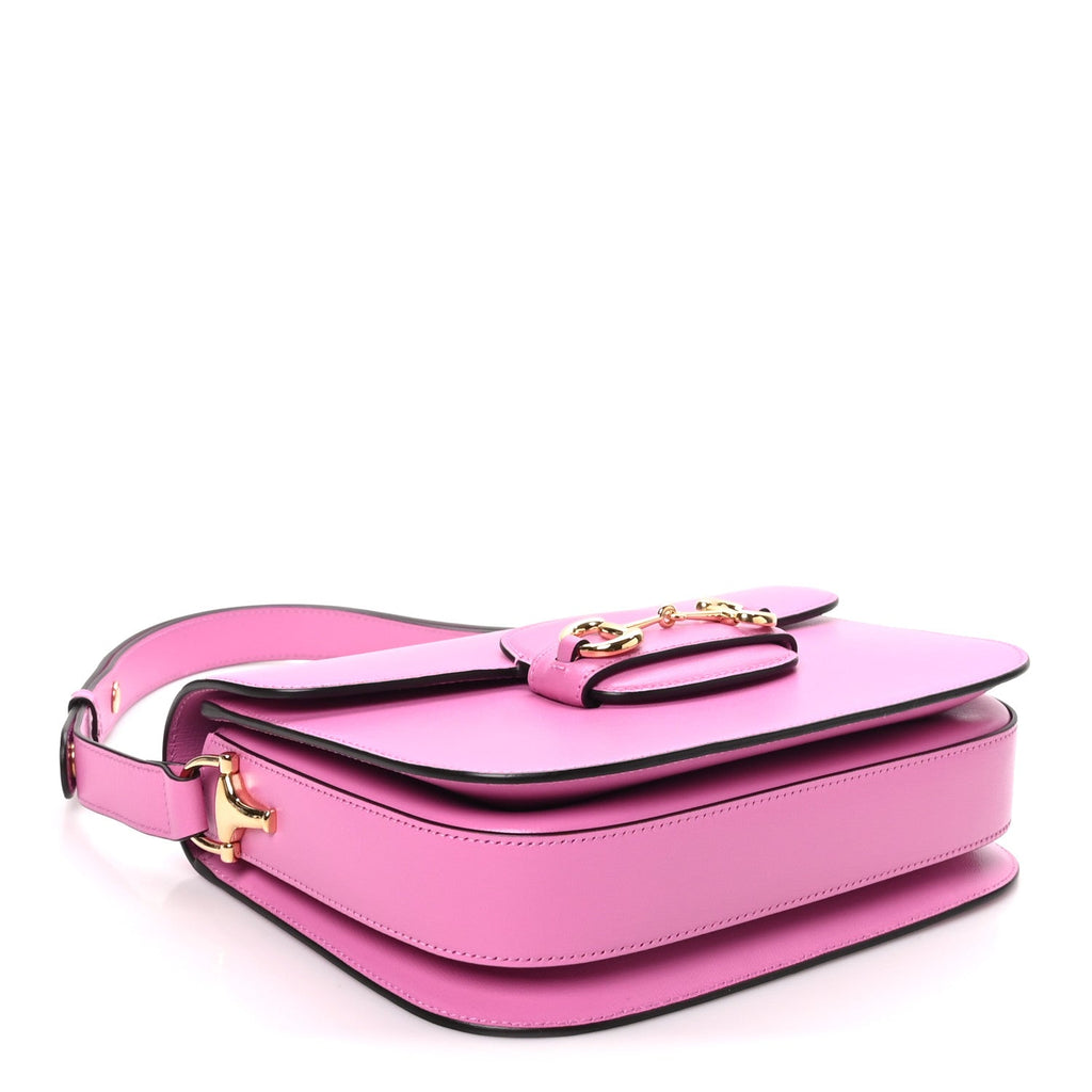 Azalea Calfskin Horsebit 1955 Shoulder Bag Libre Pink