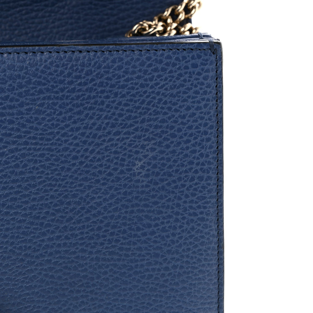 Dollar Calfskin Interlocking G Shoulder Bag  Caspian