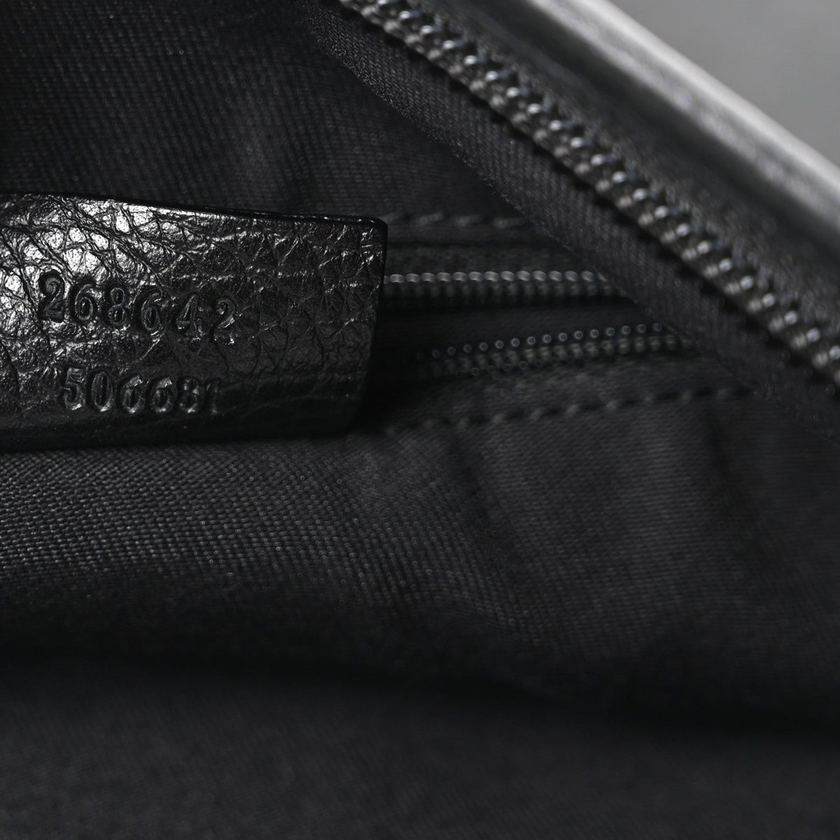 Nylon Monogram Abbey Messenger Bag Black