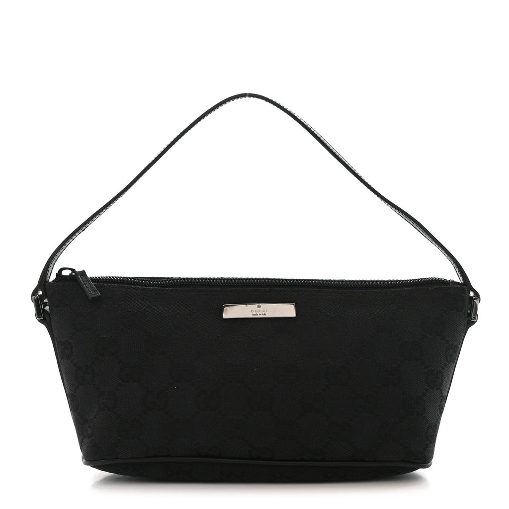 Monogram Boat Pochette Black