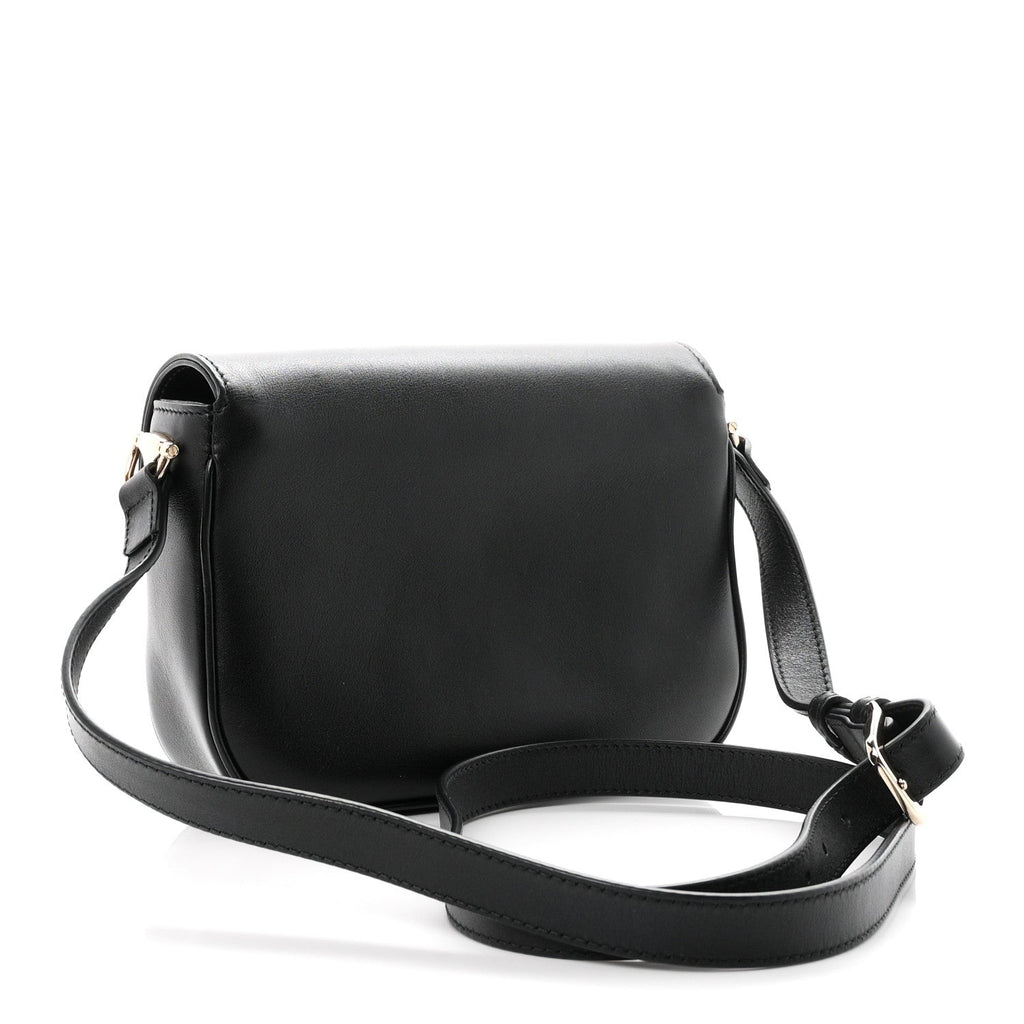 Arabella Calfskin Horsebit 1955 Shoulder Bag Black
