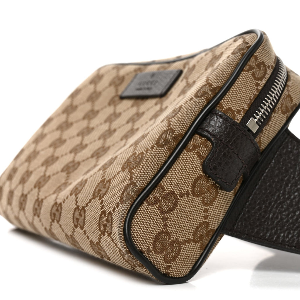 Monogram Belt Bag Dark Brown
